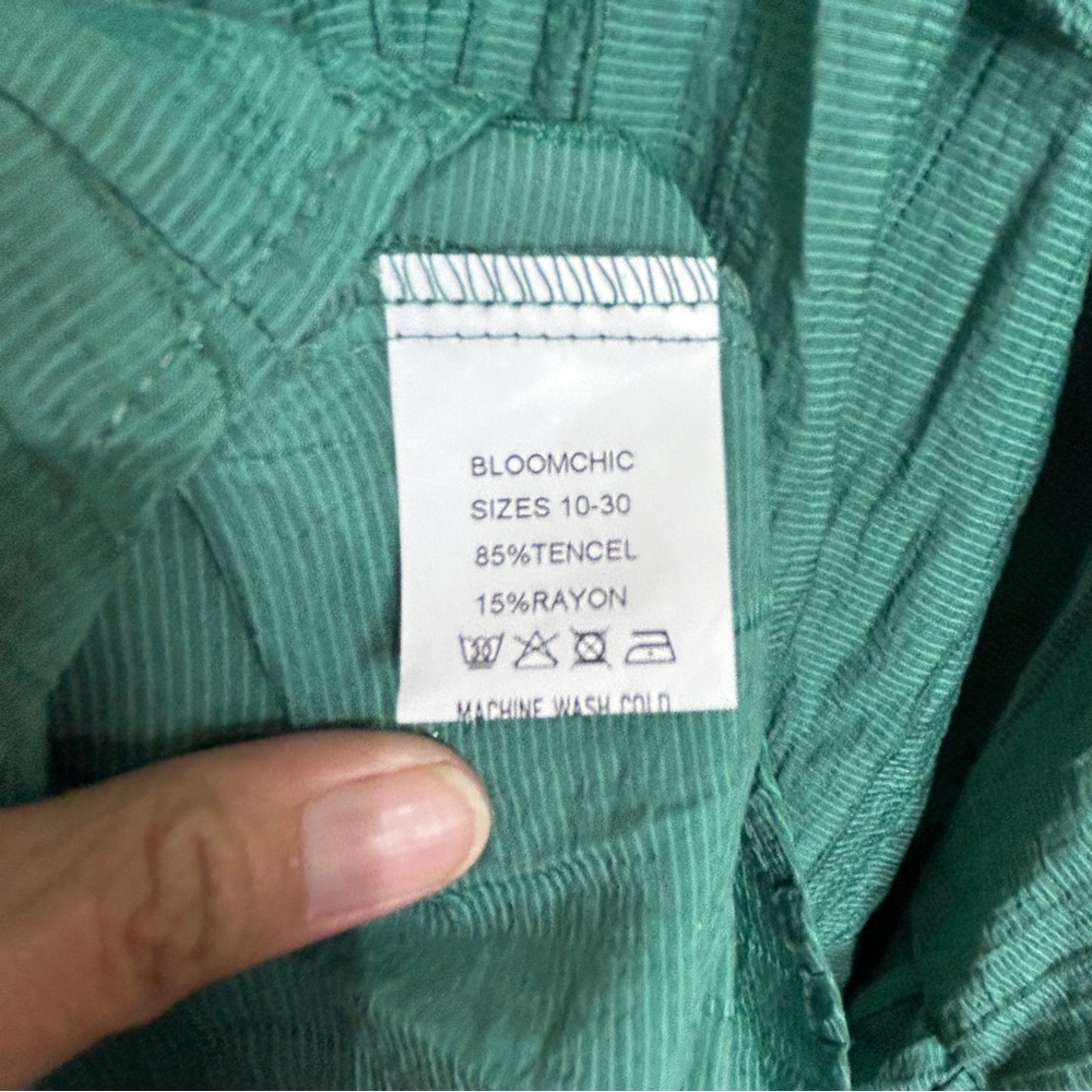 Size 28 Green Maxi DRESS - Picture 10 of 10